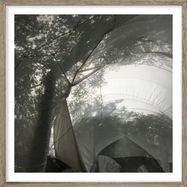 Inside a ballon
